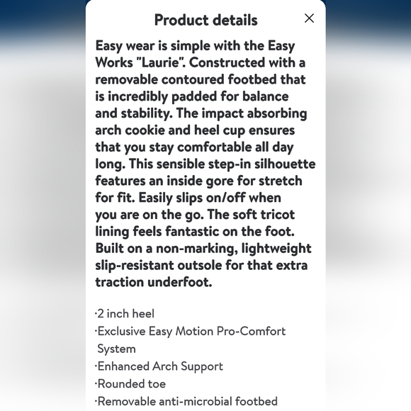 Size 12 Easy Street Works Laurie Silver Clog Work shoes womens slip resistant - Picture 9 of 9